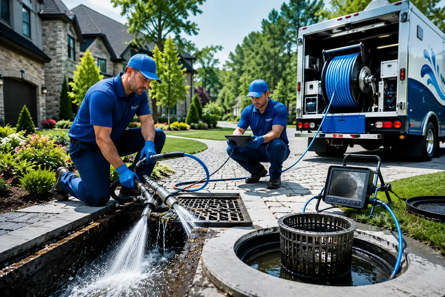 Local outdoor drain cleaning professionals in Pearsall, TX